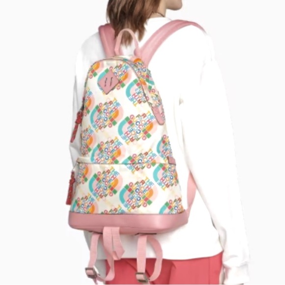 Gucci x The North Face Backpack, Pink/White, 650288, NWT - Picture 6 of 13